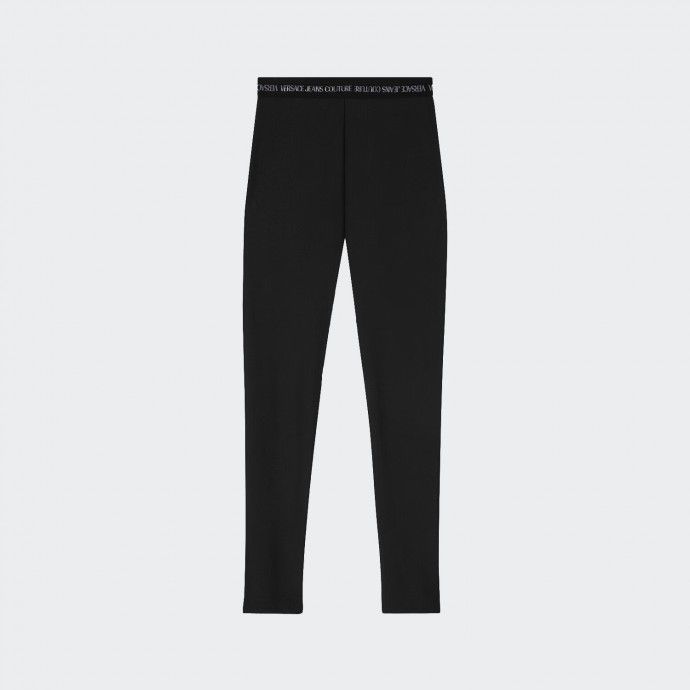 VERSACE: trousers for women - Black | Versace trousers 10124771A06502  online at GIGLIO.COM