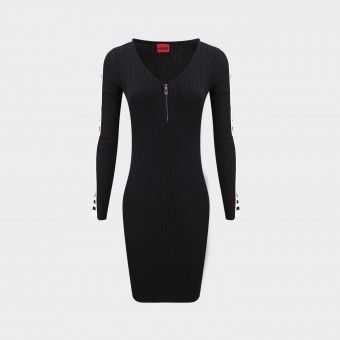Vestido de malha Hugo