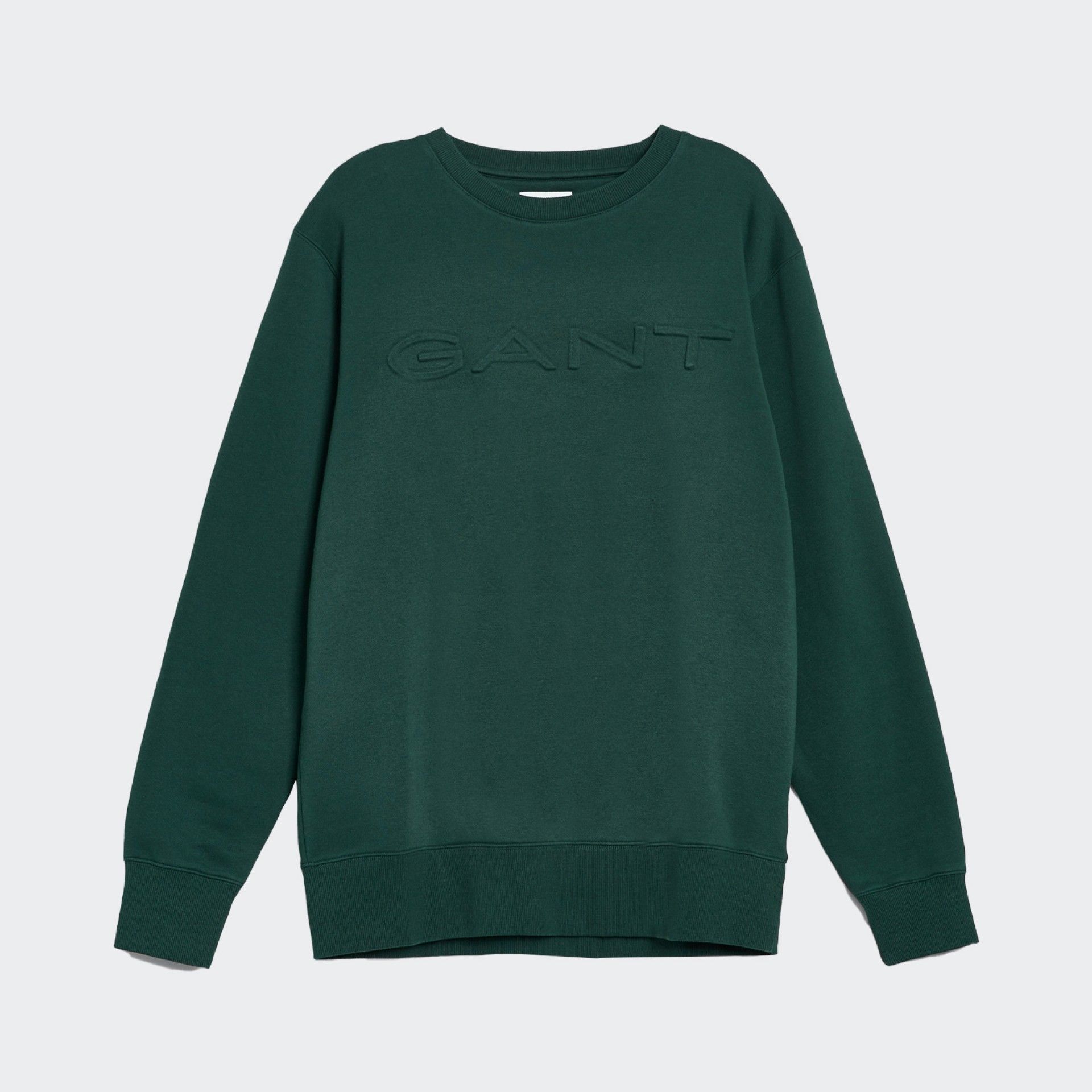 Sweat-shirt col rond avec relief Gant