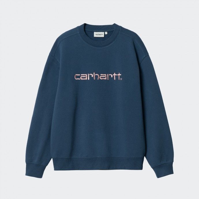 Carhartt navy clearance sweatshirt