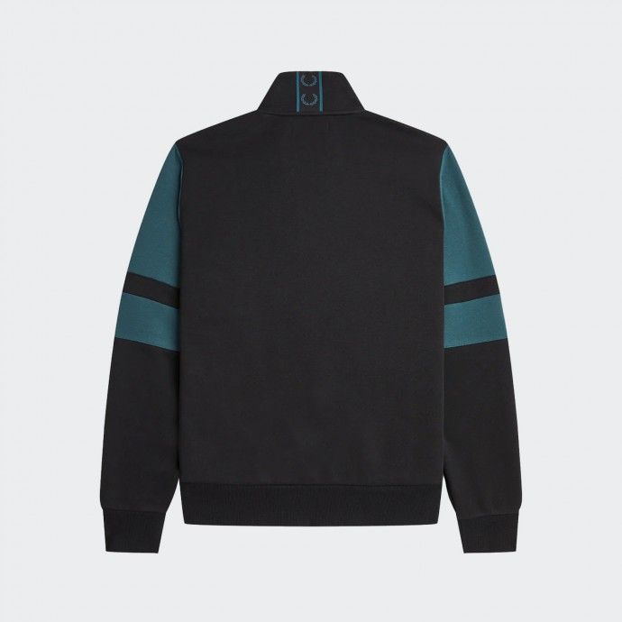 Sweatshirt com fecho Fred Perry