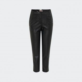 Only leather effect pants