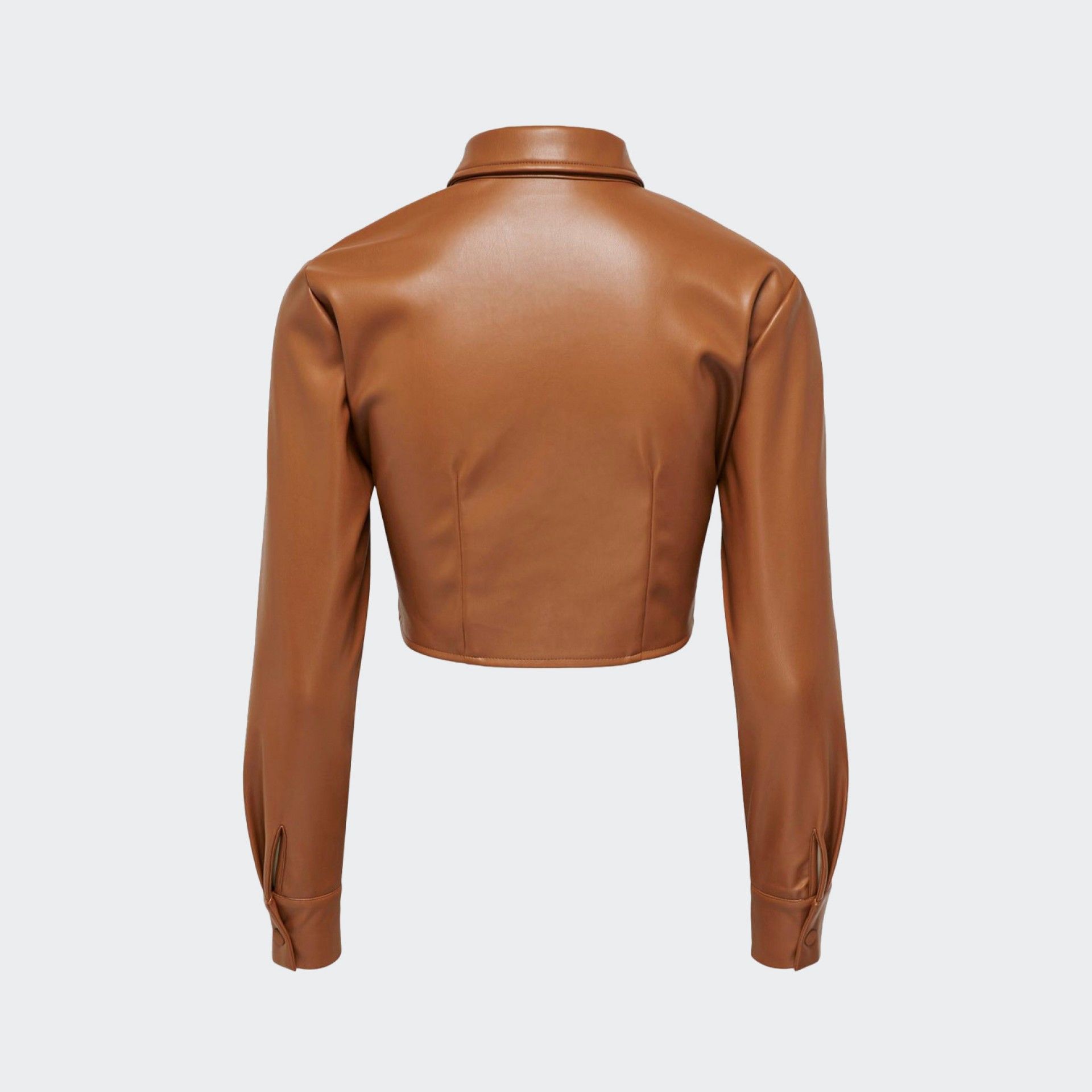 Camisa efecto piel Only