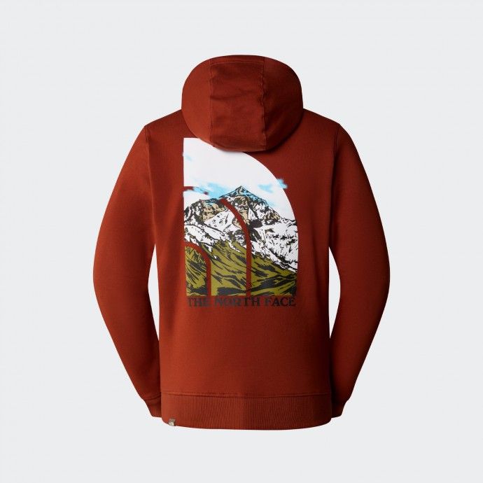 Sudadera con capucha de la cara norte