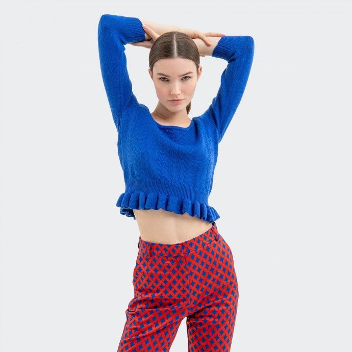 Fracomina cropped pants
