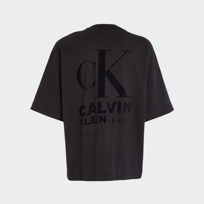 T-shirt de mangas curtas preto Calvin Klein Jeans