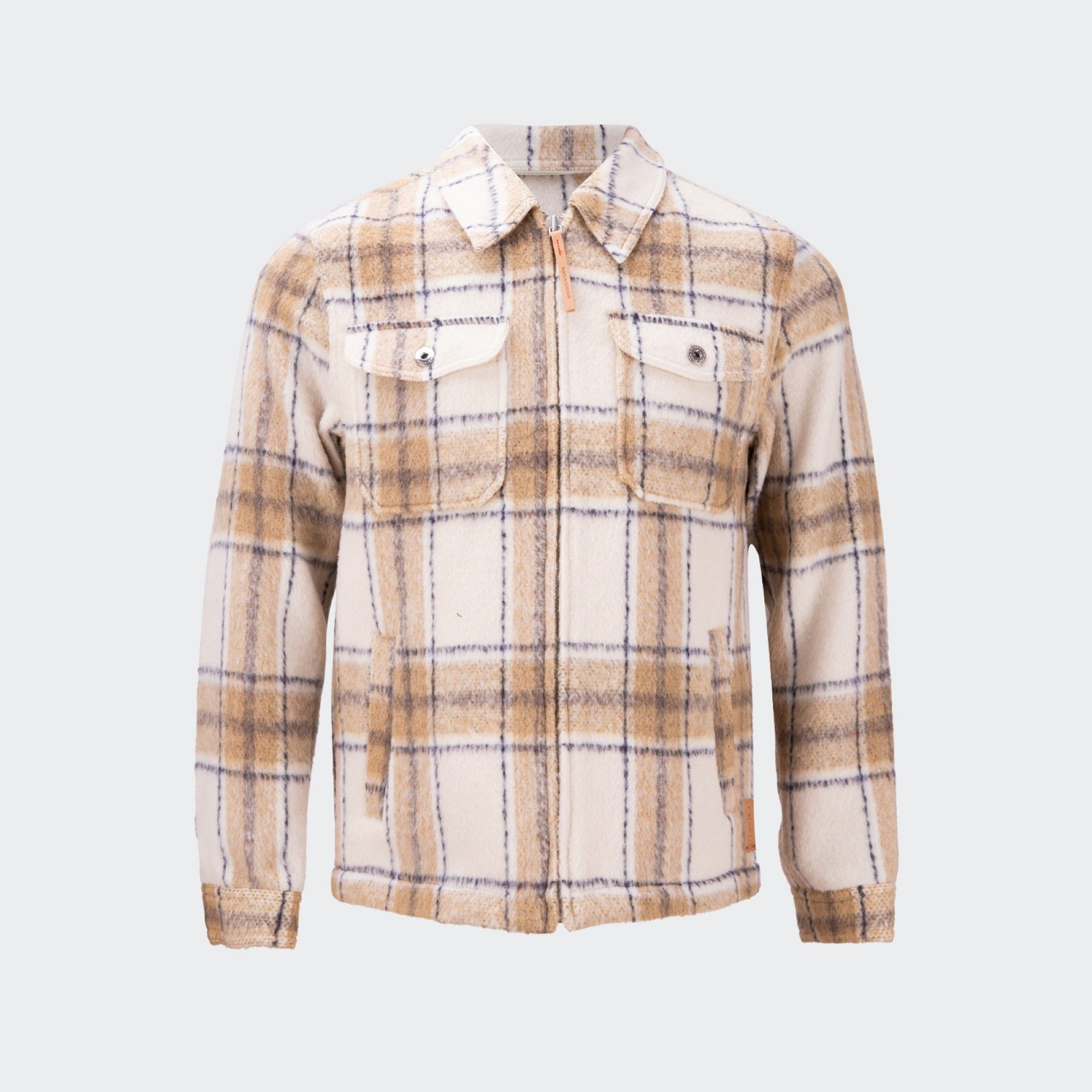Camisa de lana con cremallera Scotch & Soda