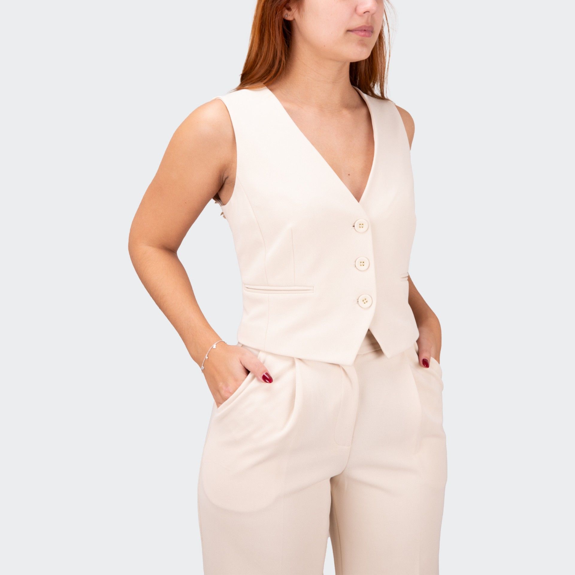 Fracomina V-Neck Vest