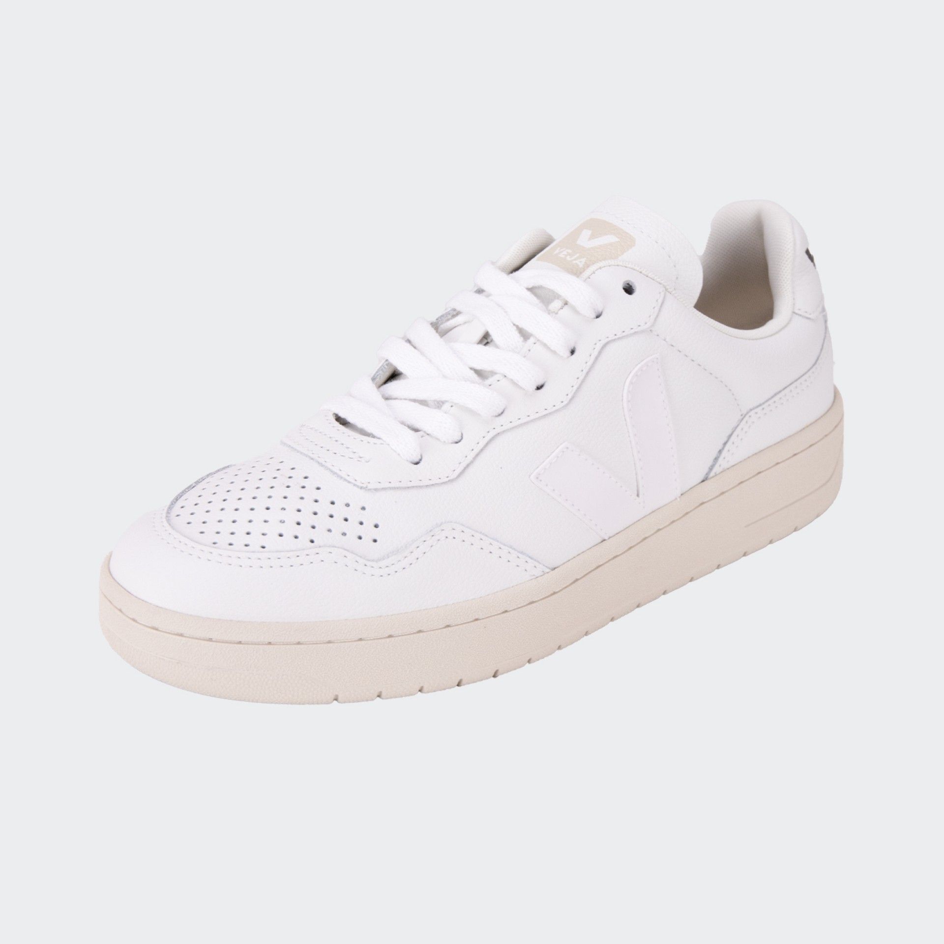 Veja V-90 Leather Sneakers