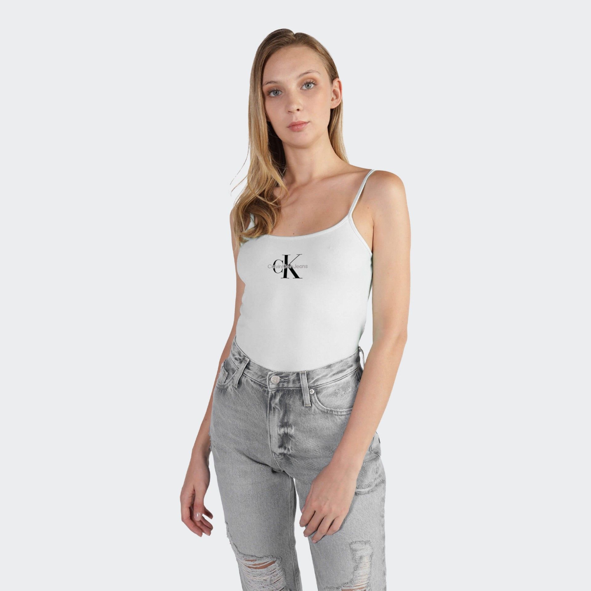 Top Calvin Klein Cami Slim Monogram
