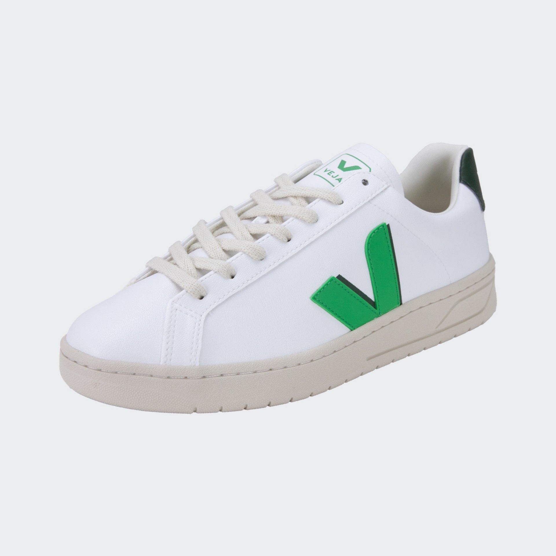 Veja Urca Cwl zapatillas de deporte Chipre con hojas blancas