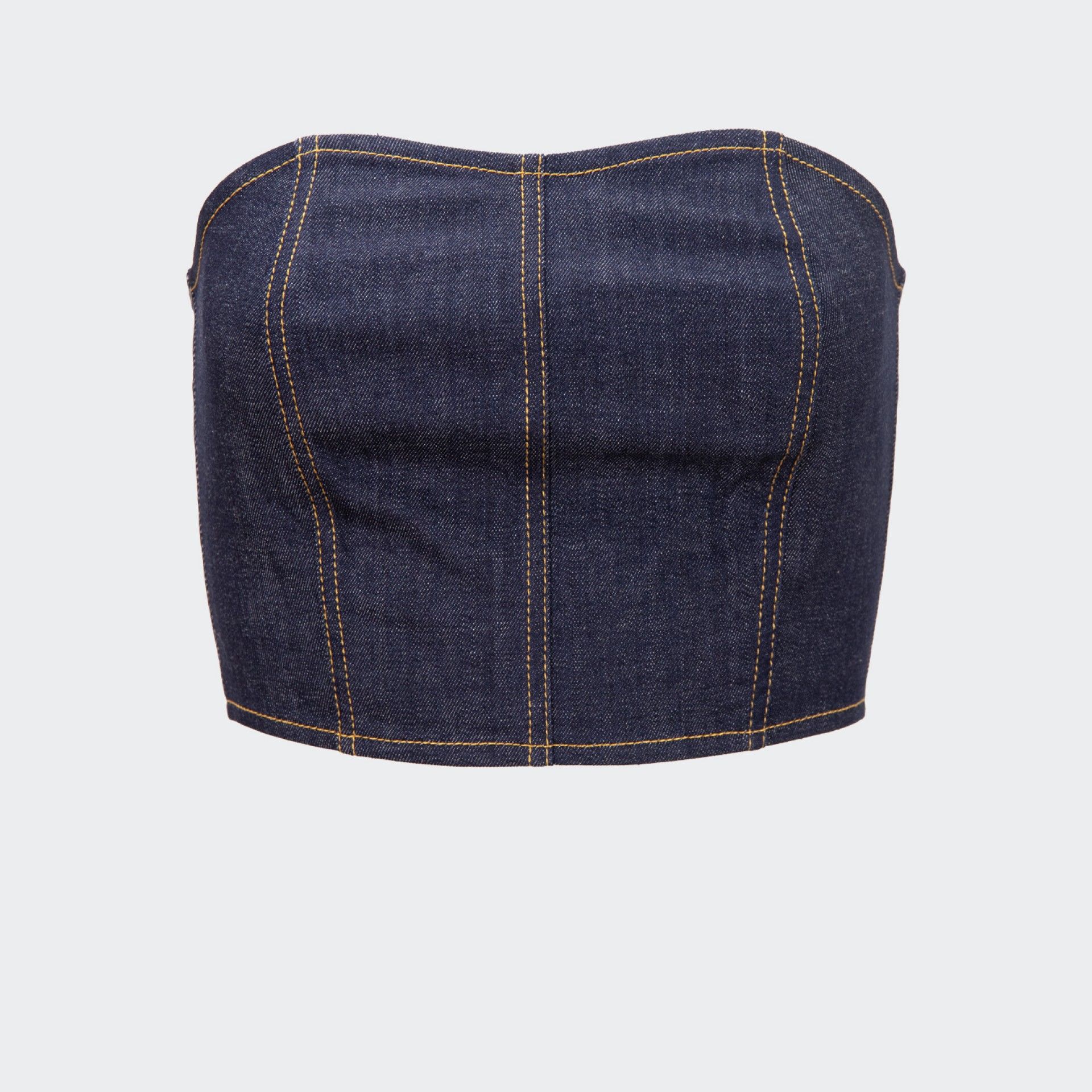Judith Neckline Relish Denim Top