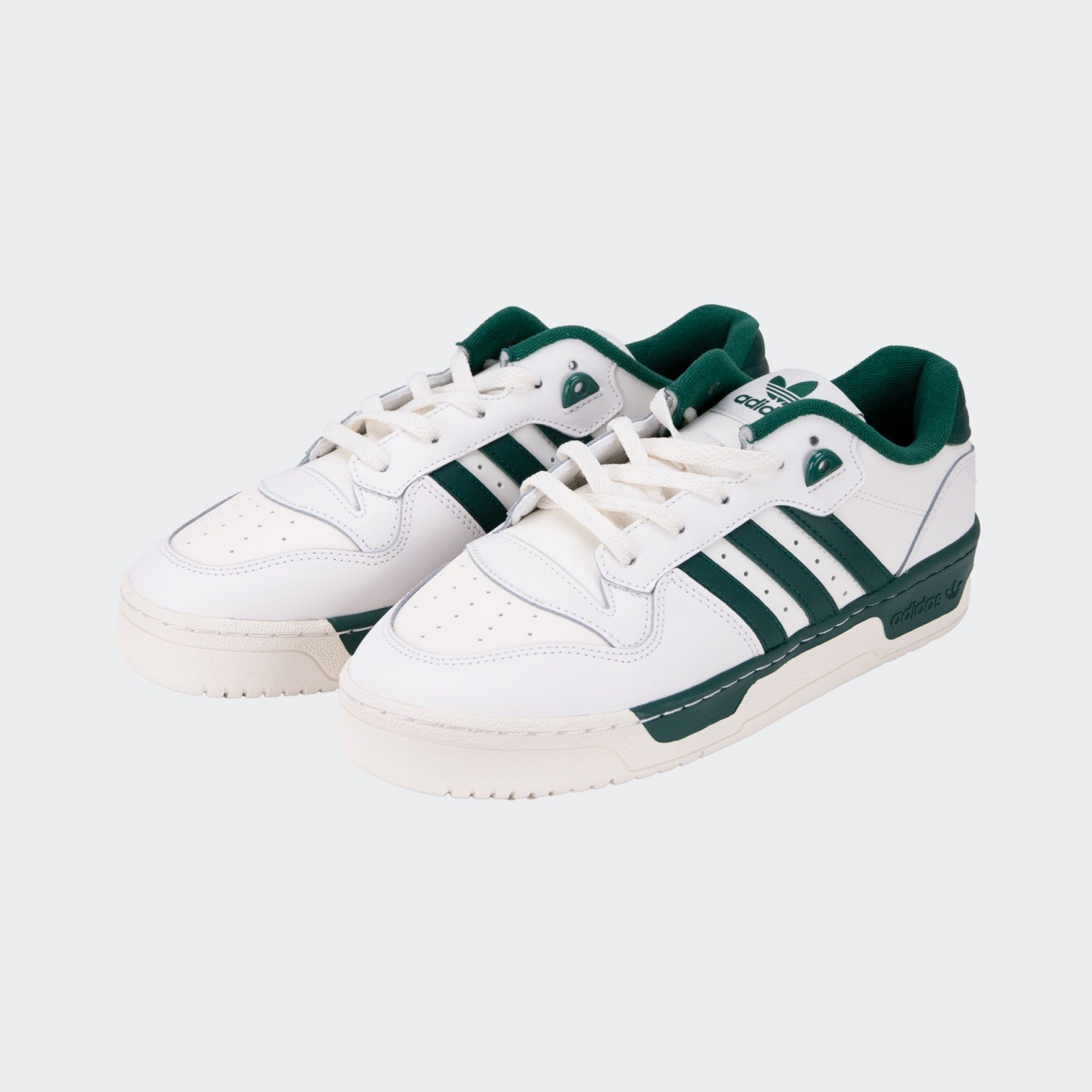 zapatillas Adidas Rivalry bajas Cloud White/Collegiate Green