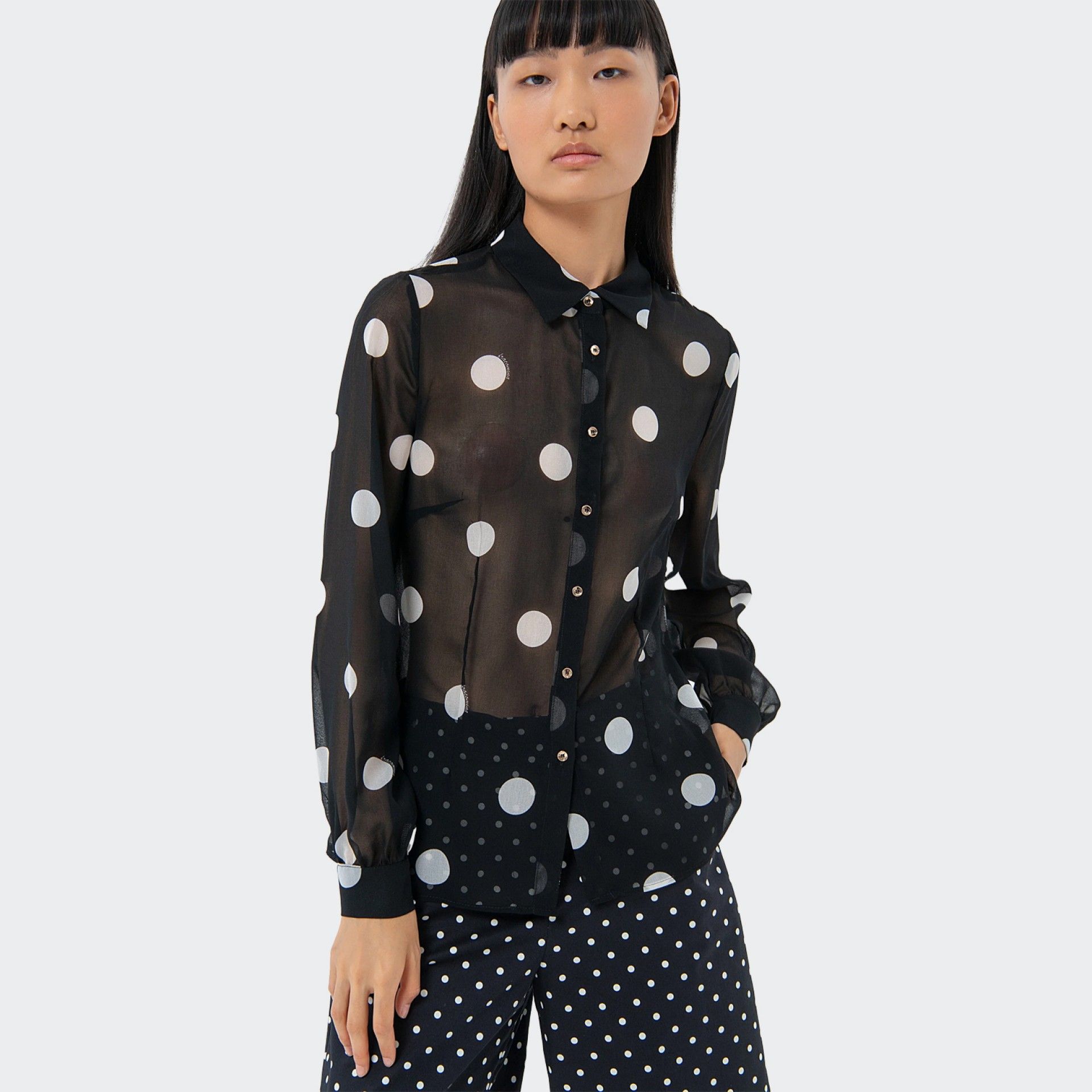 Fracomina Polka Dot Shirt