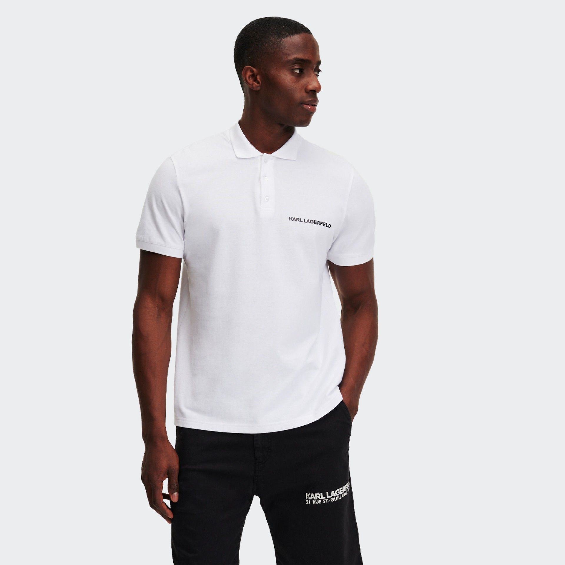 Camisa Polo Kart Lagerfeld