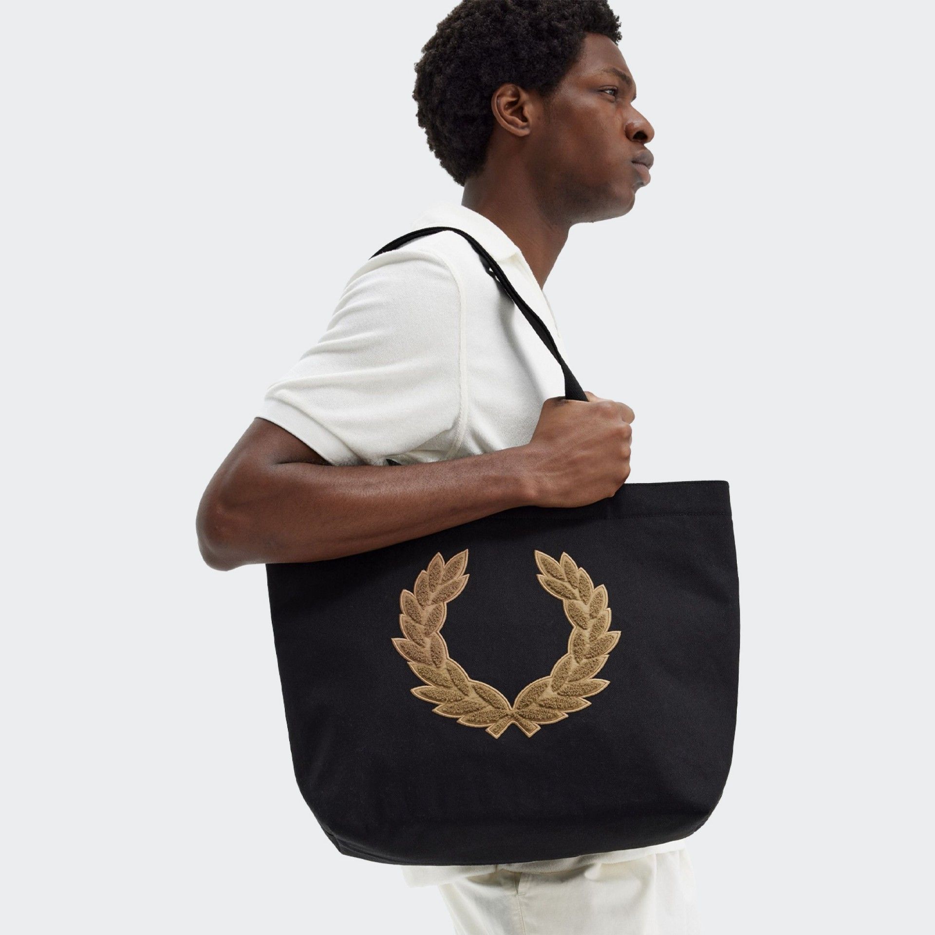 Bolso Tote Fred Perry Laurel Wreath Canvas