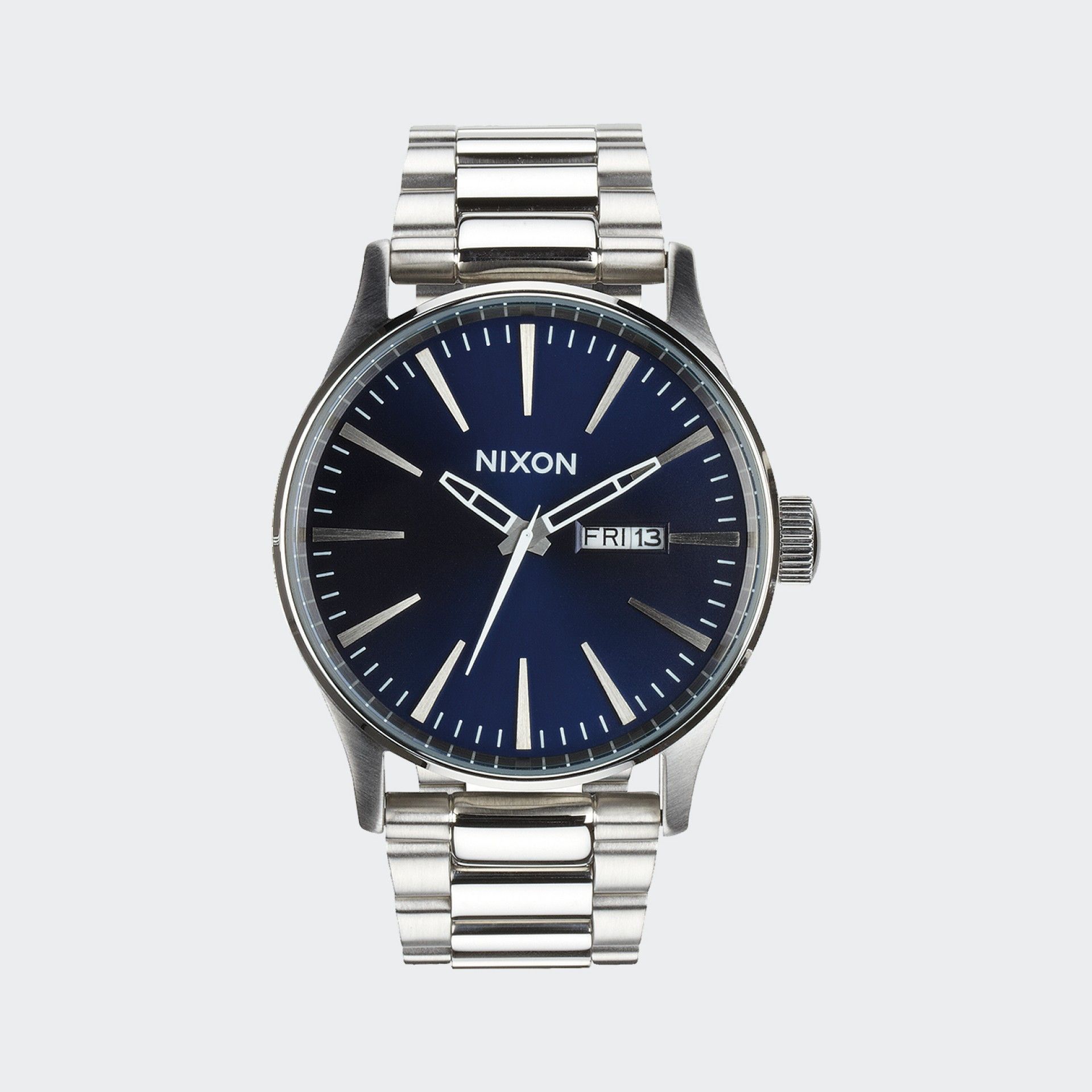 Nixon Sentry SS Blue Sunray Watch