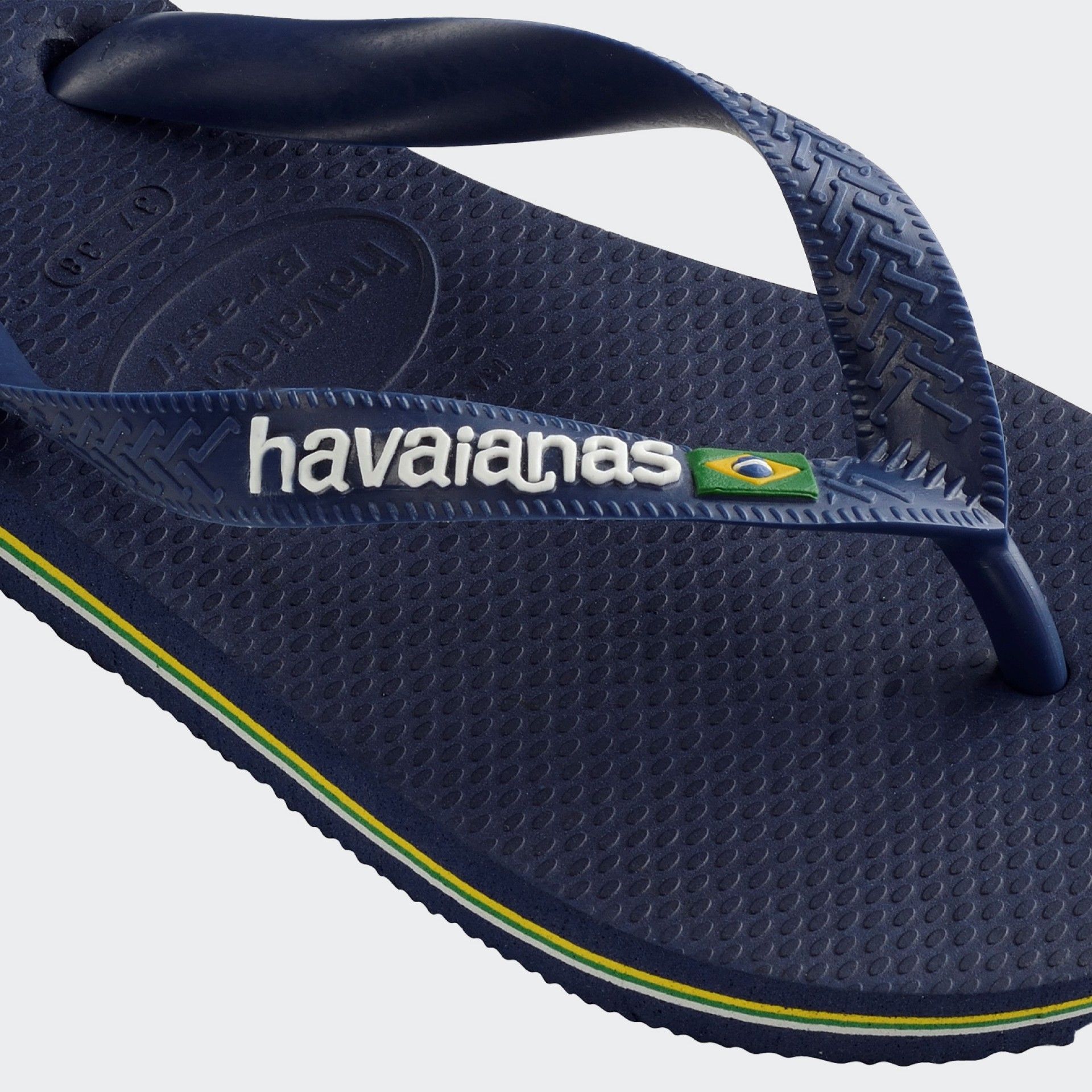 Chanclas Havaianas Brasil con logotipo