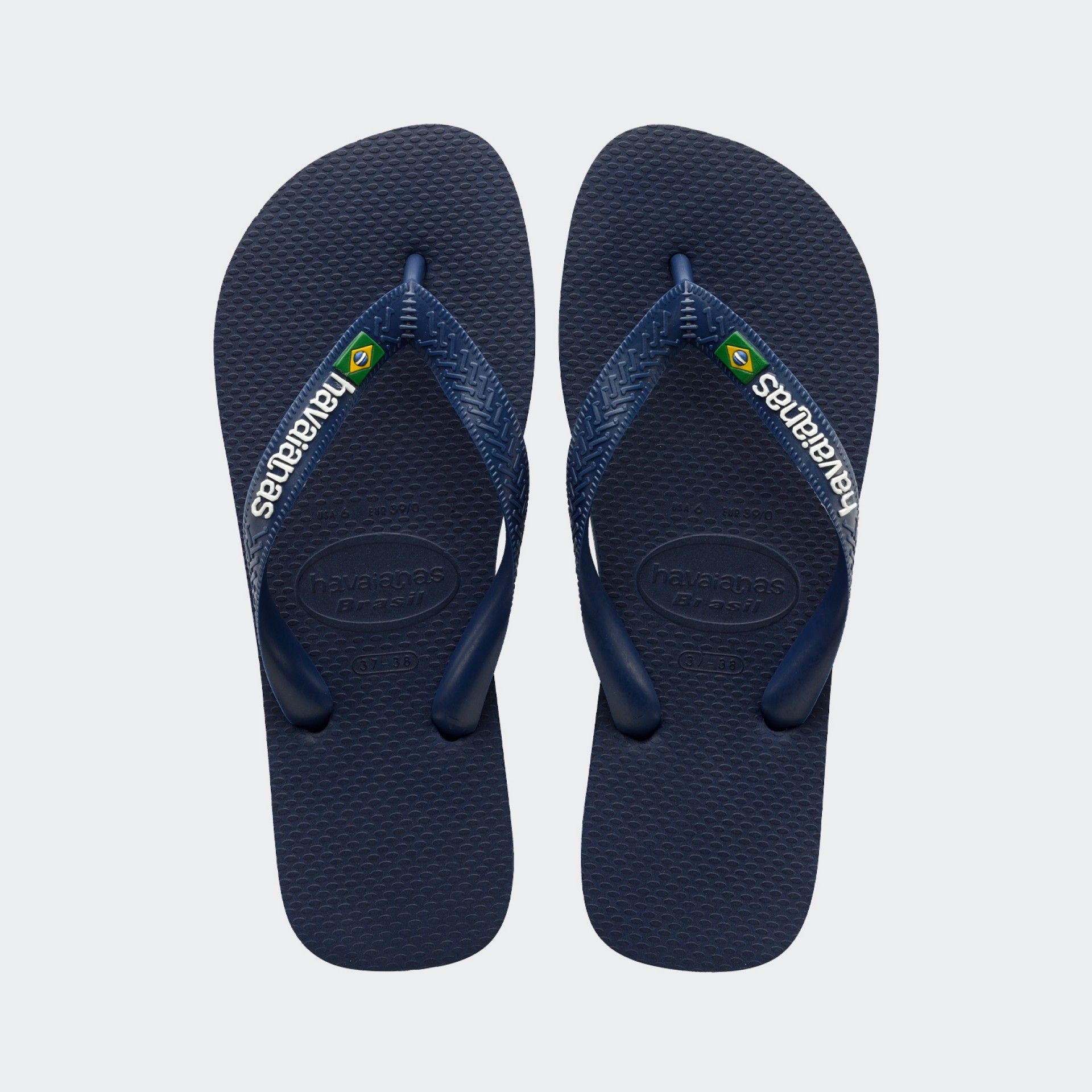 Chanclas Havaianas Brasil con logotipo