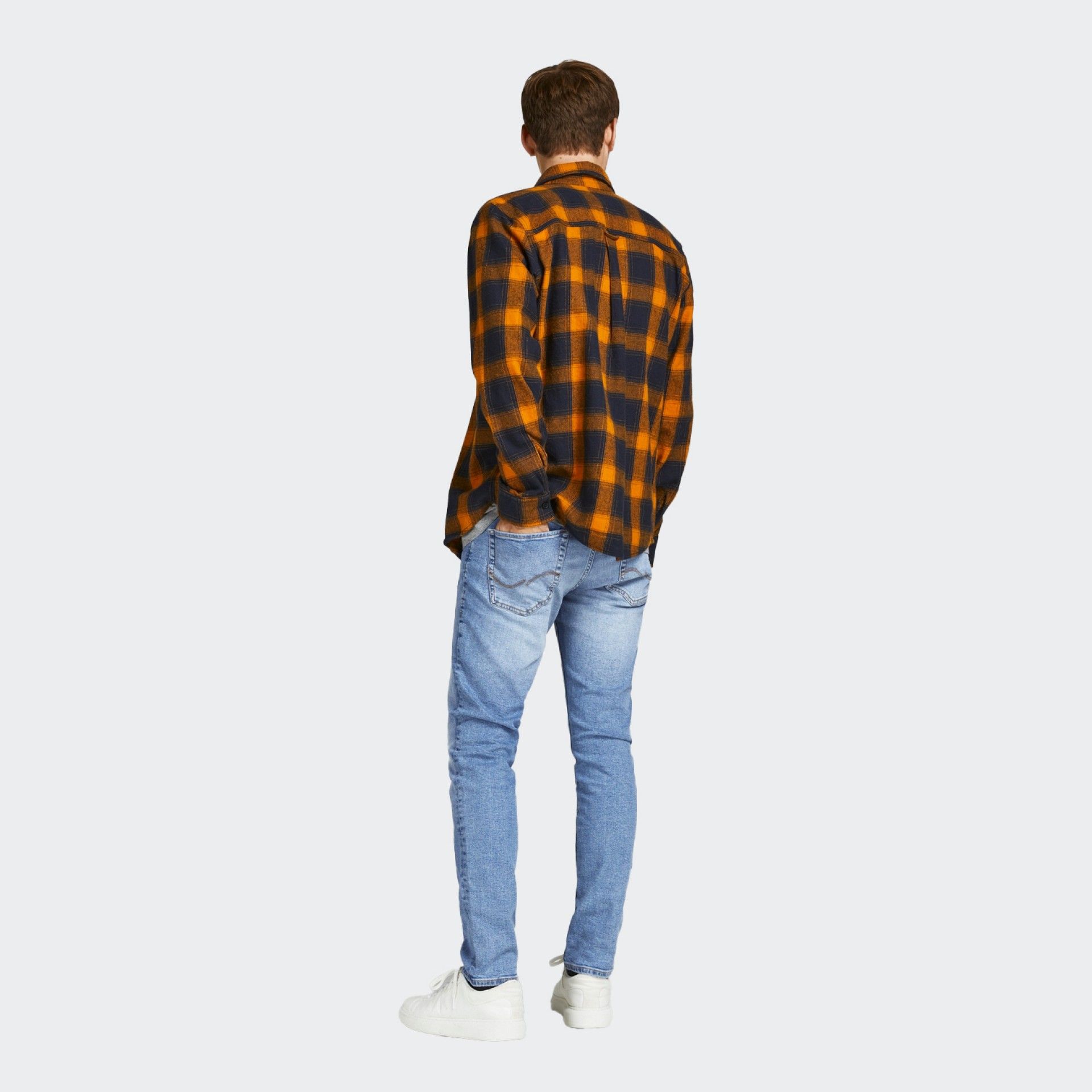 Calças de Ganga slim fit Jack & Jones JJIGLENN