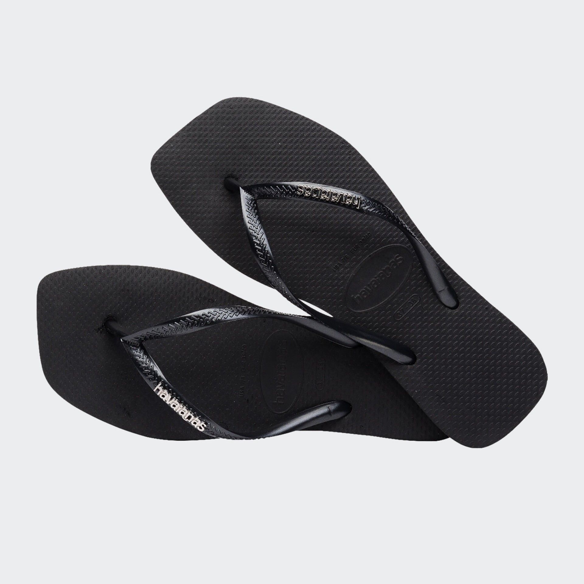 Chanclas Havaianas Slim Square Negro