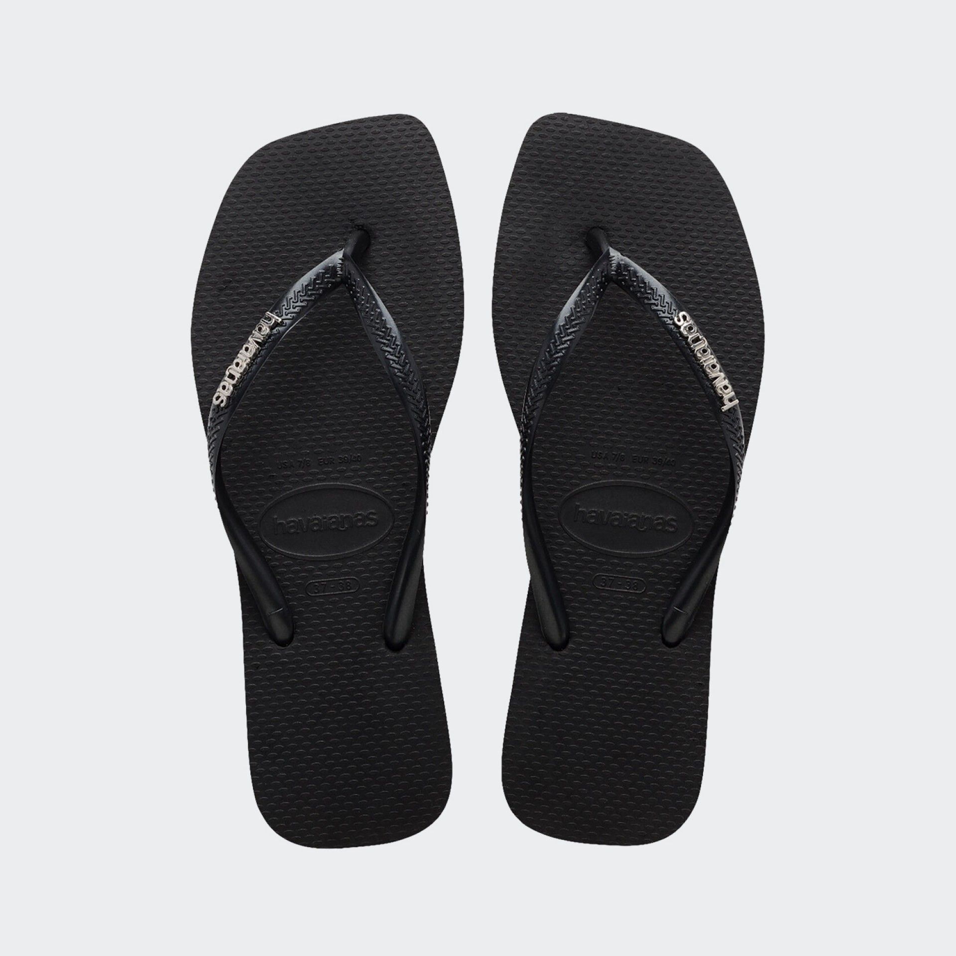 Chanclas Havaianas Slim Square Negro