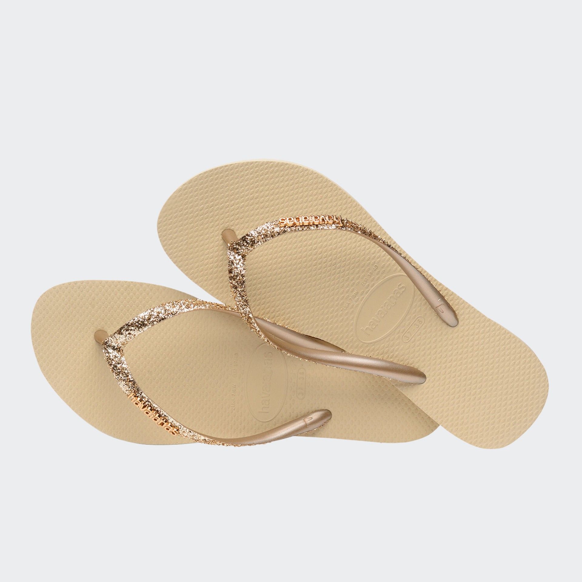 Chanclas Havaianas Slim Glitter II Oro