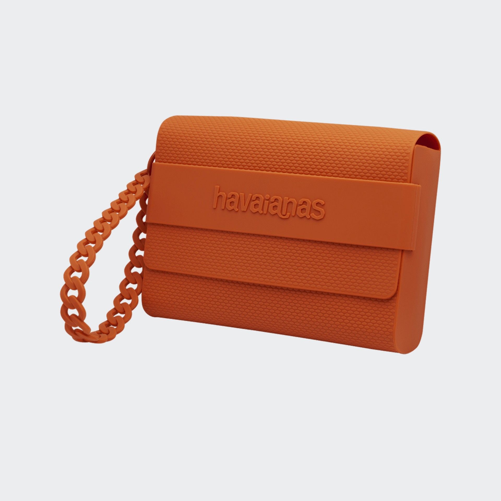 Bolso Clutch Naranja Havaianas