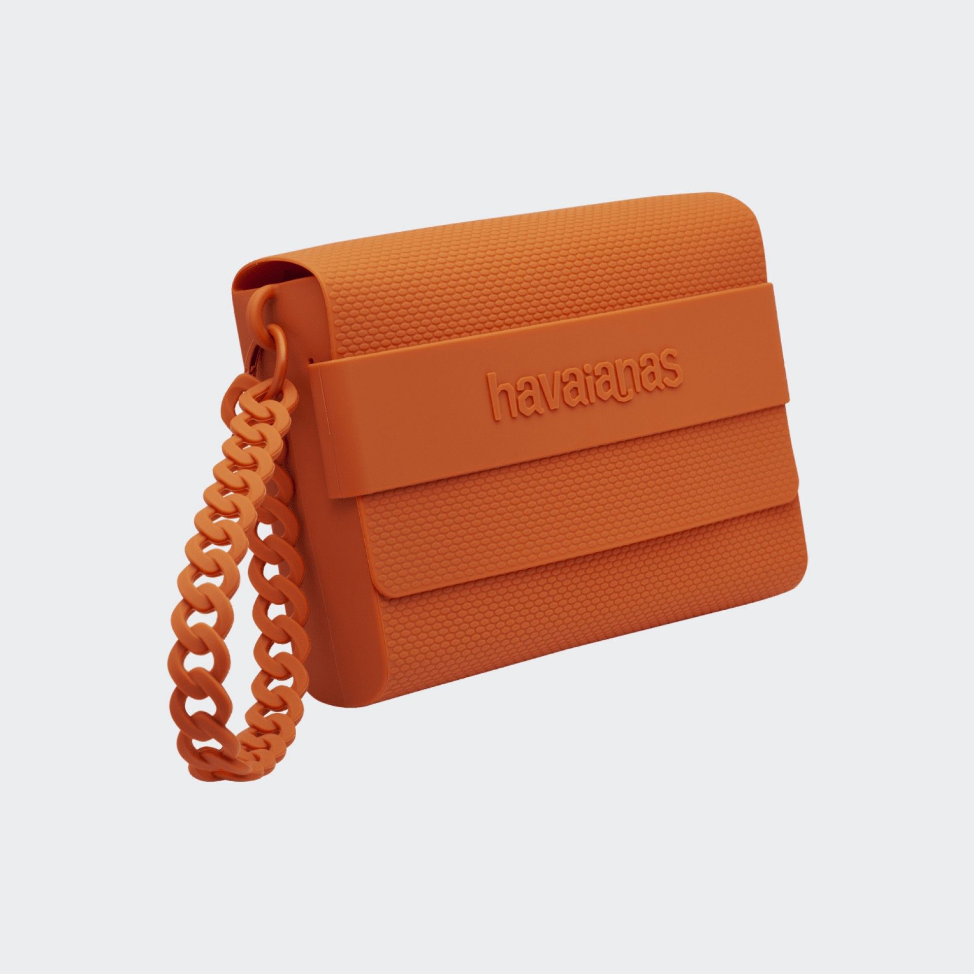 Bolso Clutch Naranja Havaianas