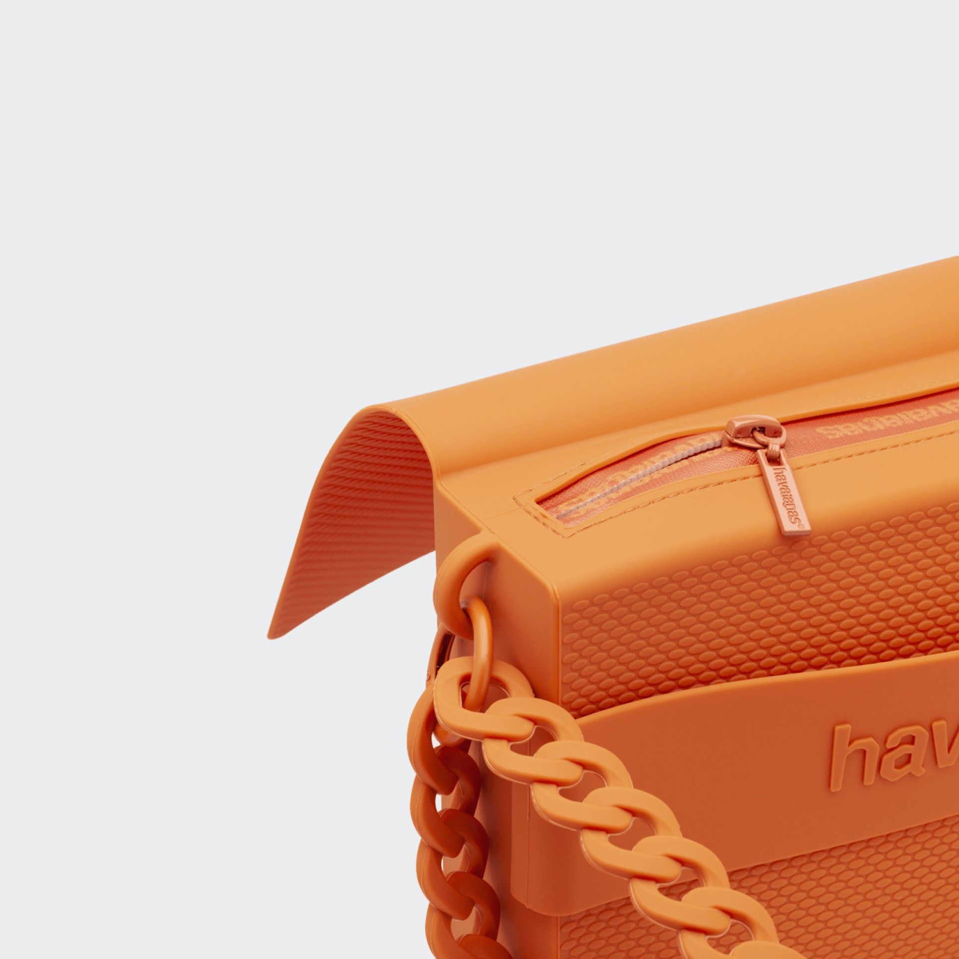 Bolso Clutch Naranja Havaianas