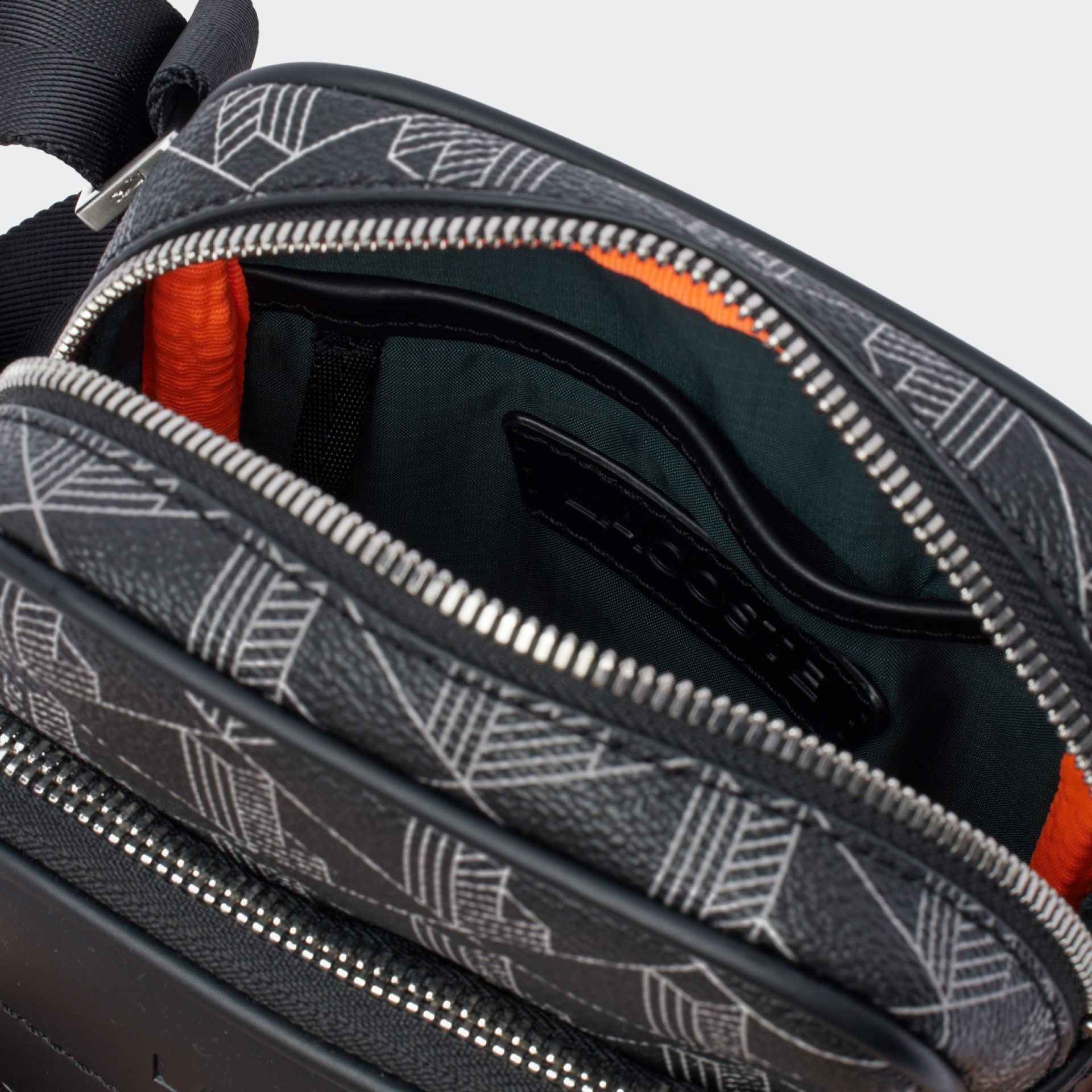 Lacoste The Blend Monogram Shoulder Bag