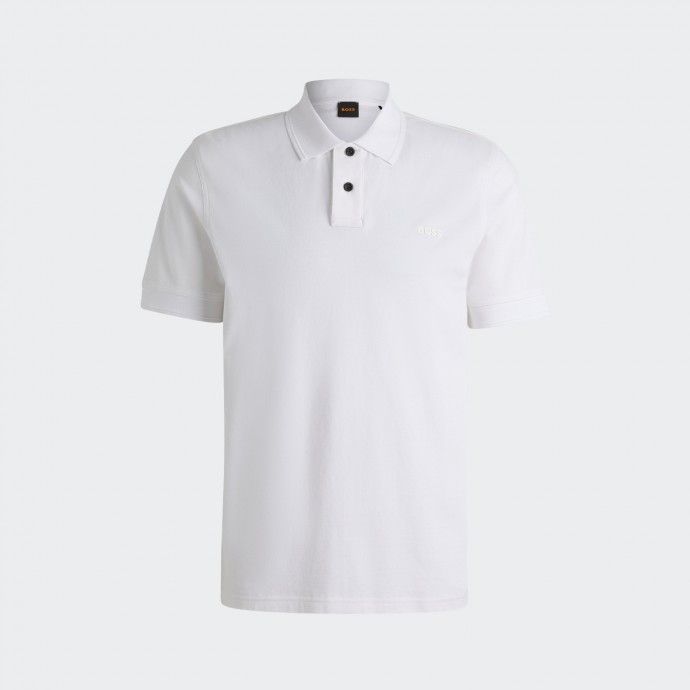 Polo Boss White