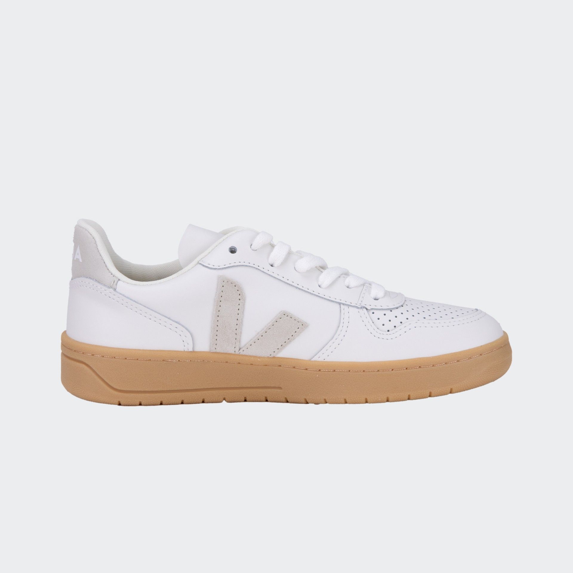Zapatilhas Veja V-10 Leather White Natural