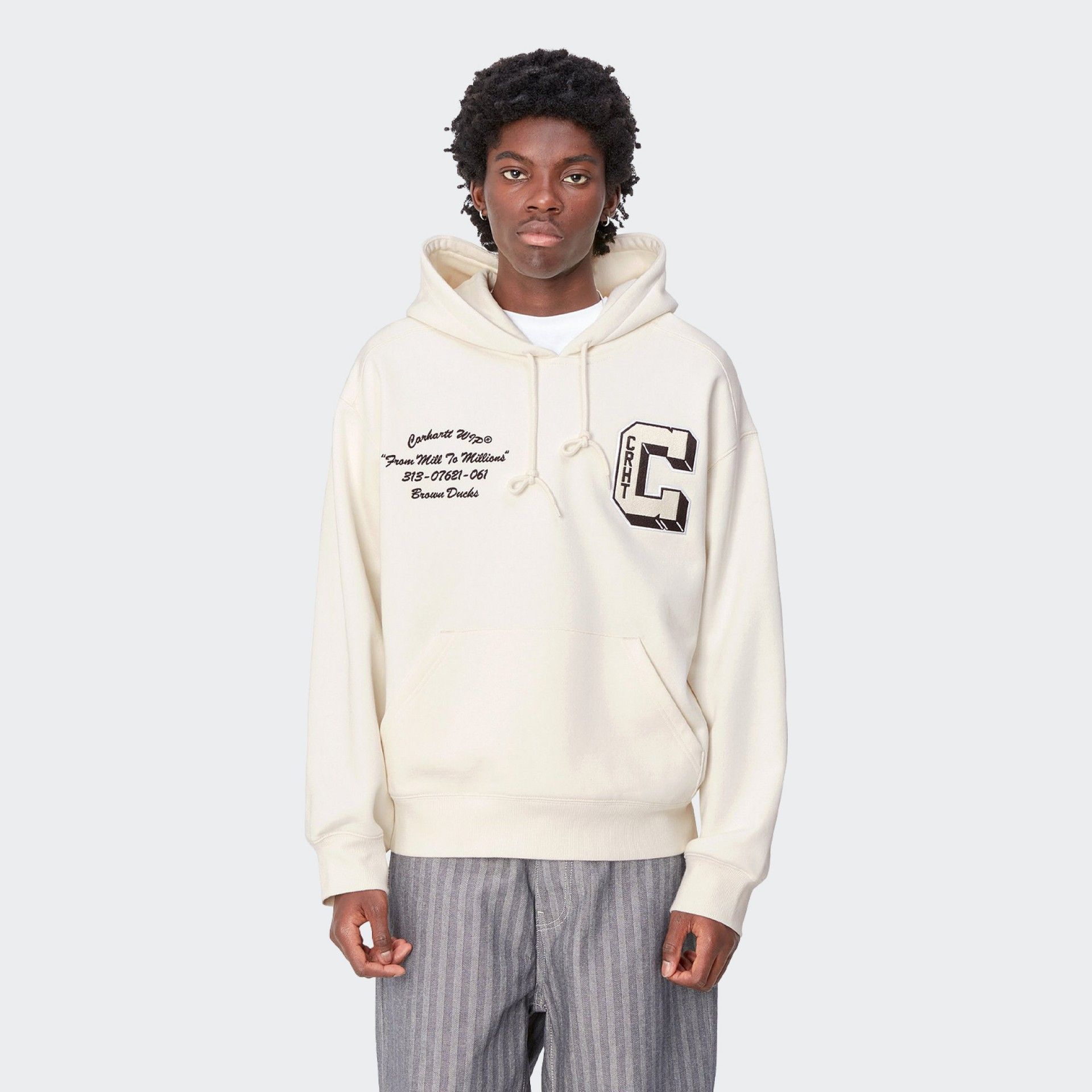 Hoodie Carhartt WIP Hooded Brown Ducks