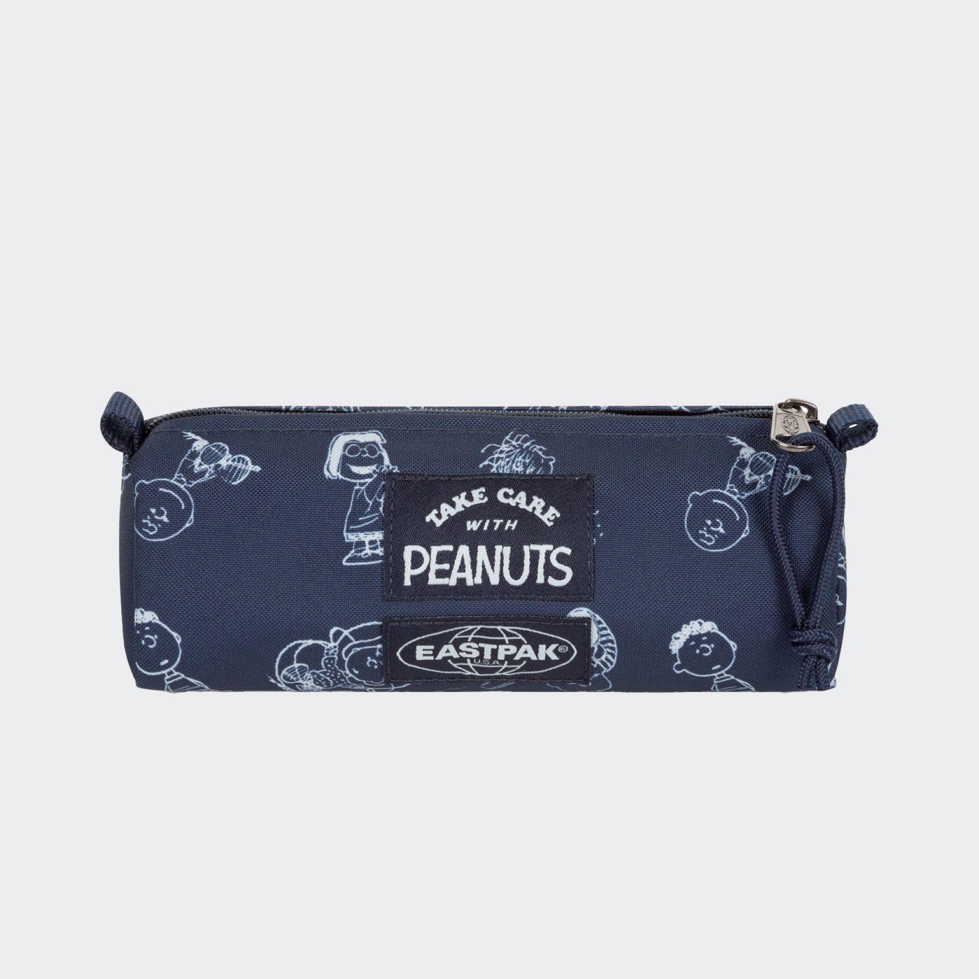 Estojo Eastpak Benchmark Single Peanuts Navy