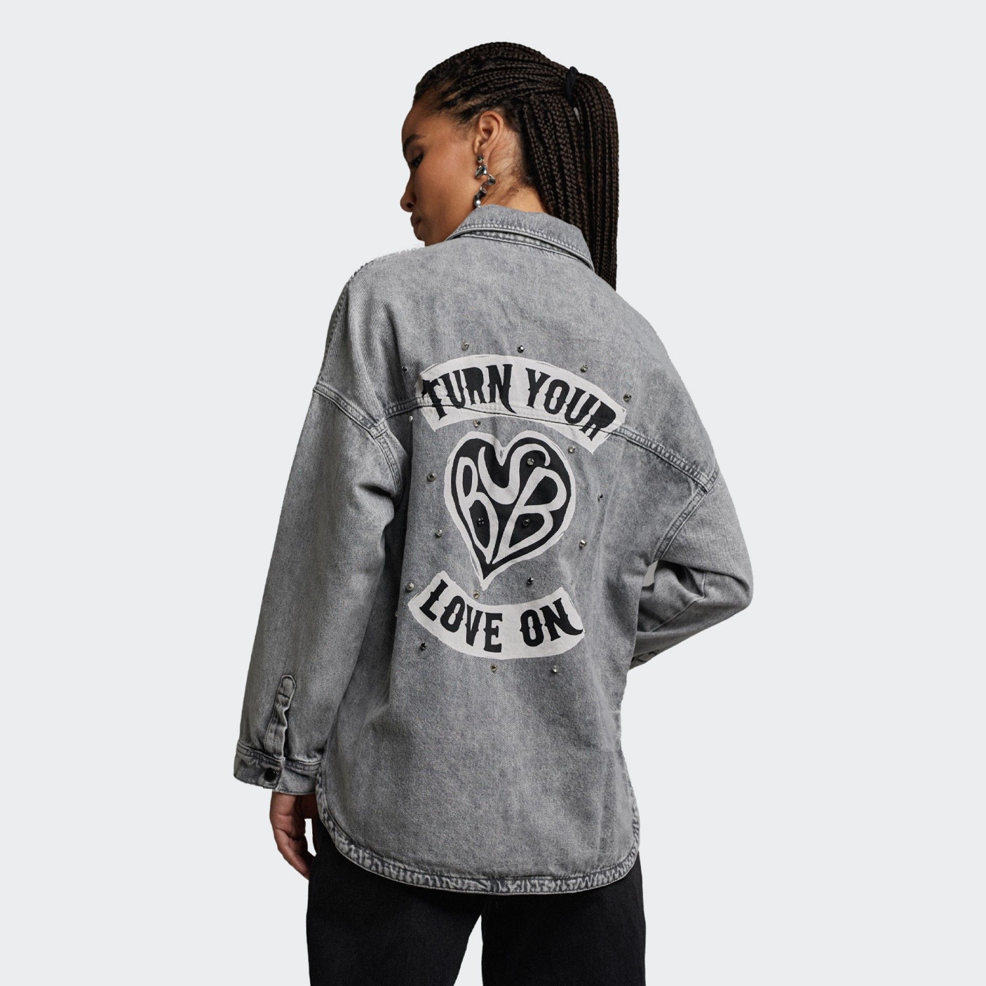 Chemise en jean oversize BSB