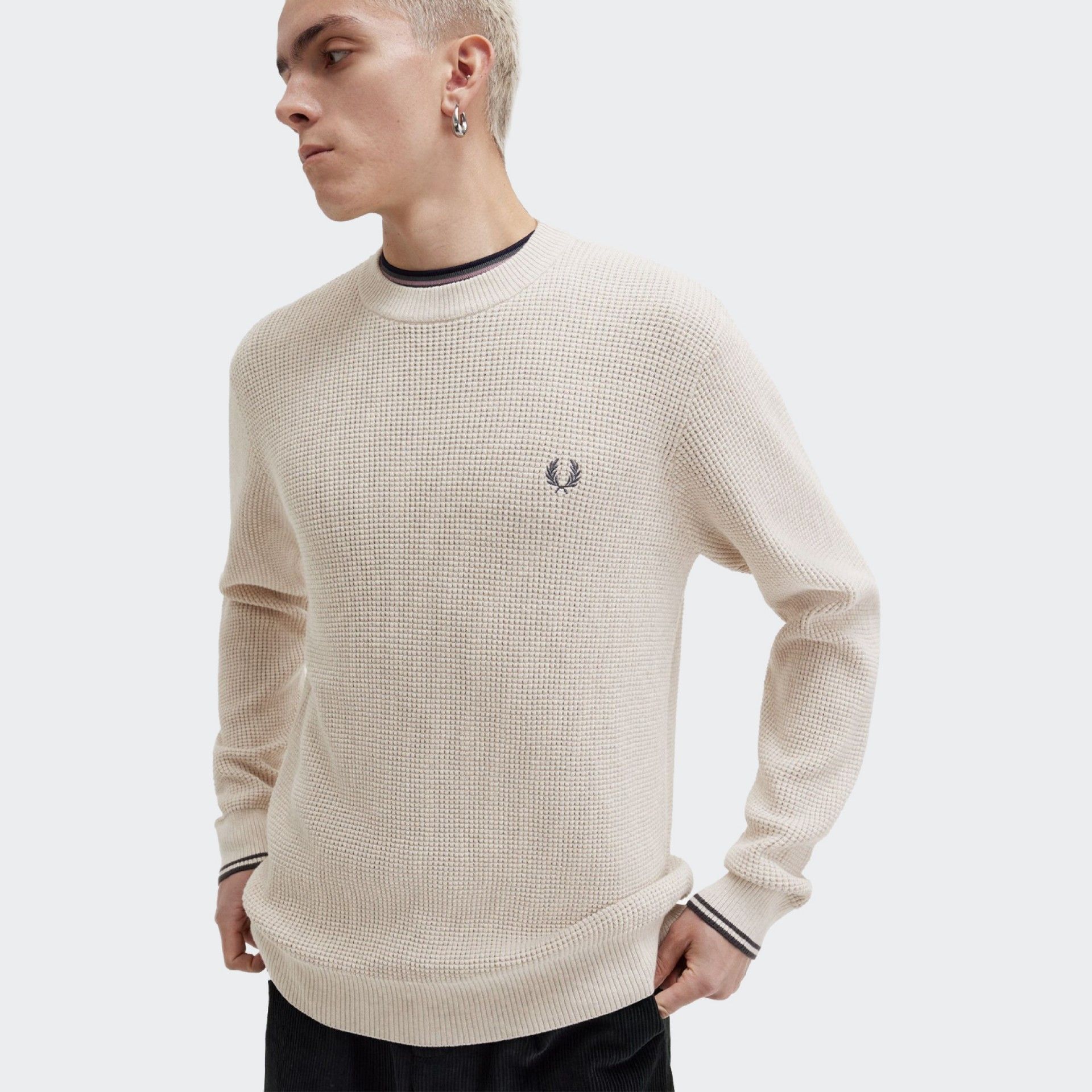 Jersey Fred Perry Waffle X23