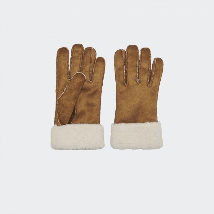 Solo guantes camel