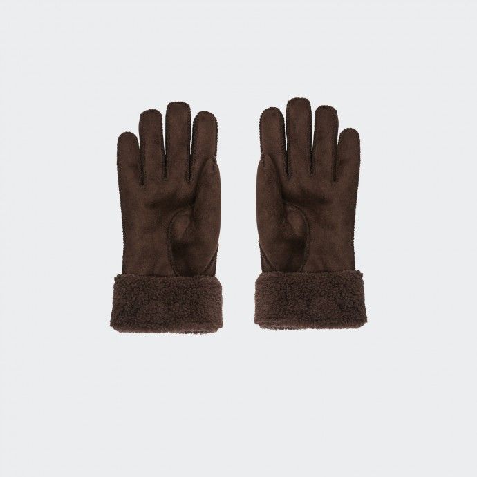 Gants Seulement Marron