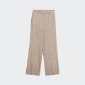 Fracomina Palazzo Trousers in Prince of Wales fabric