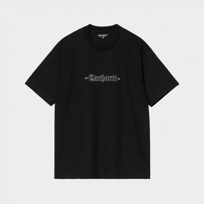 Tシャツ・カットソー CARHARTT WIP Men T-shirt Black I035195 89XX T-shirts Carhartt WIP Pronto T-Shirt 'Black' (I035195-89XX
