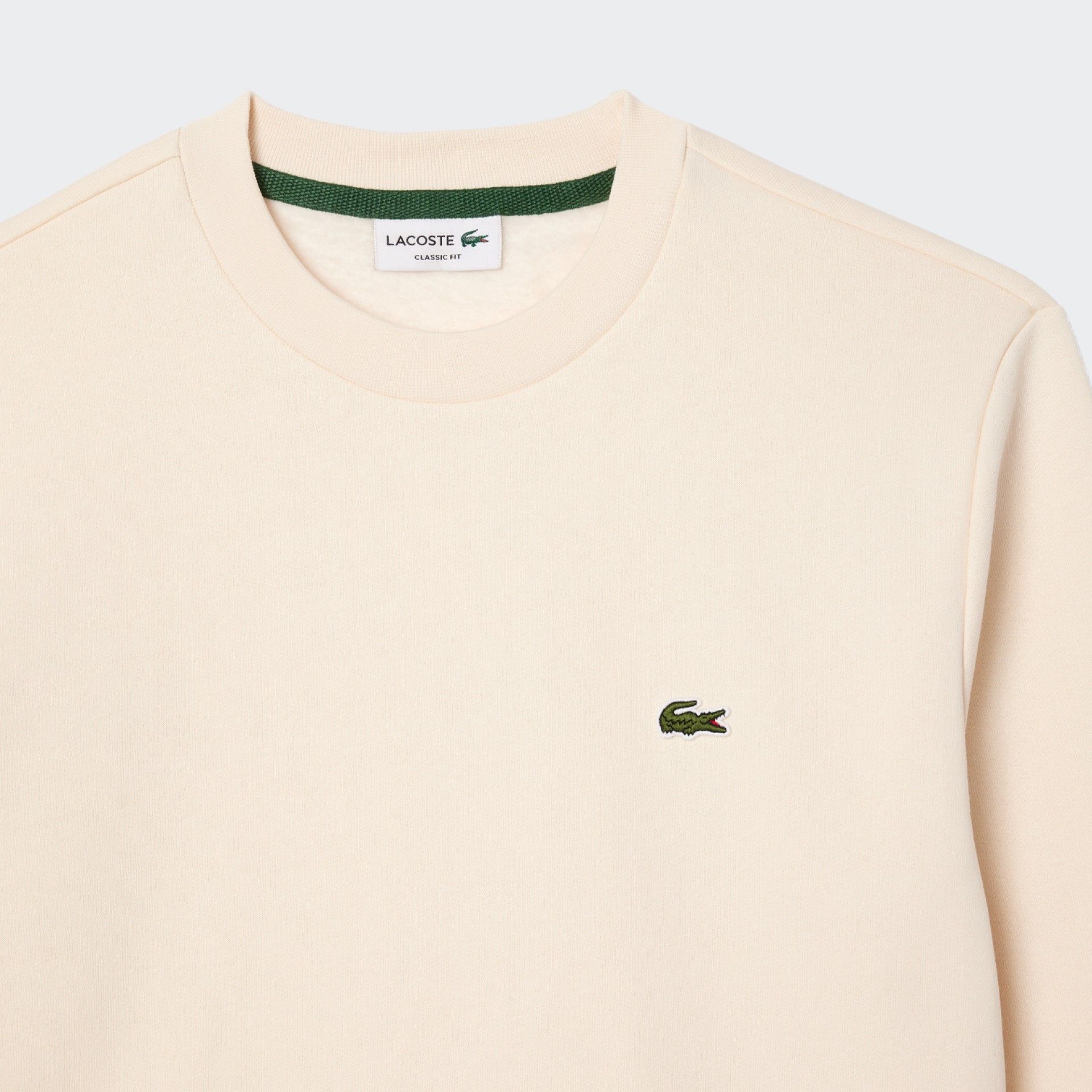 Sweatshirt de Felpa com Gola Redonda Lacoste
