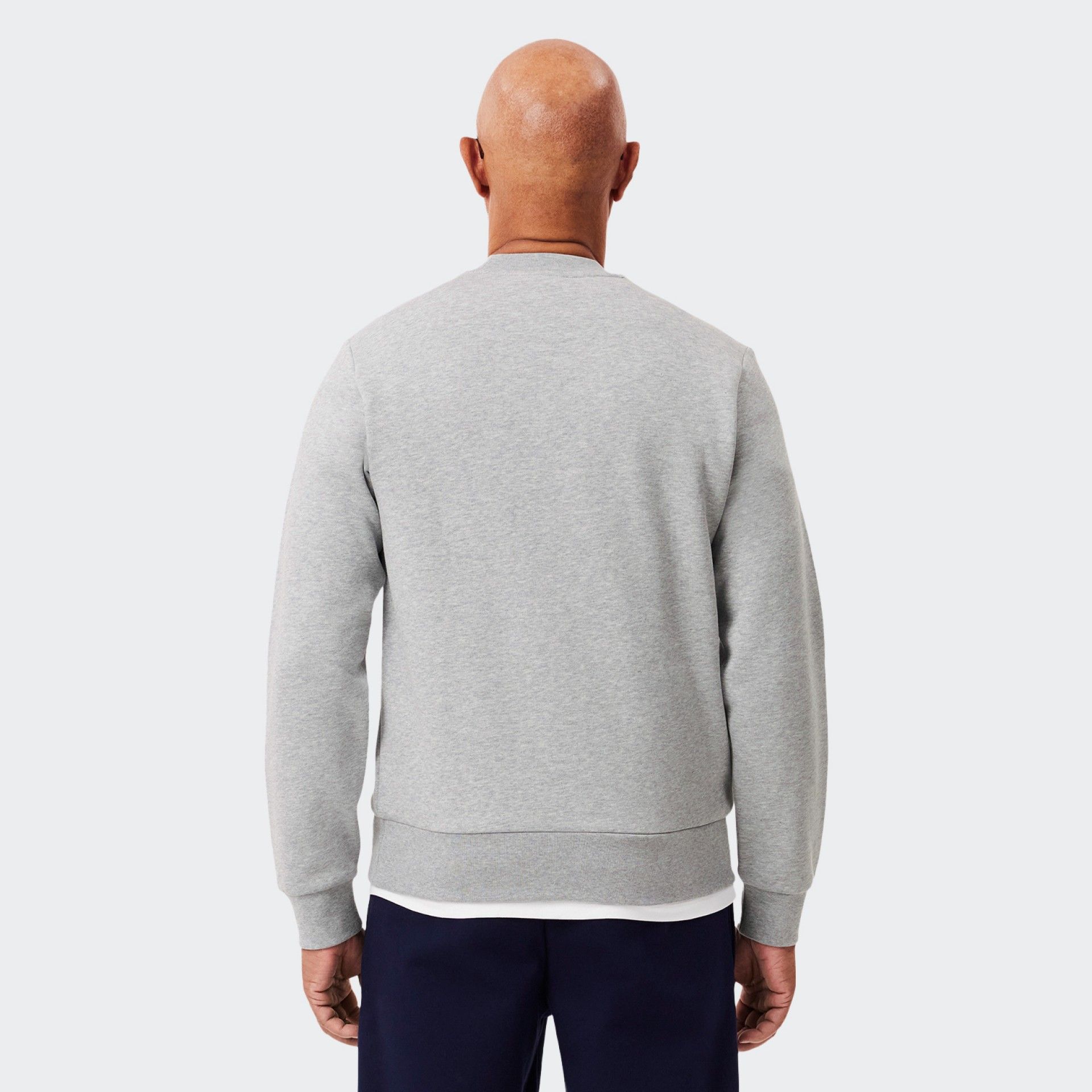 Sweatshirt de Felpa com Gola Redonda Lacoste