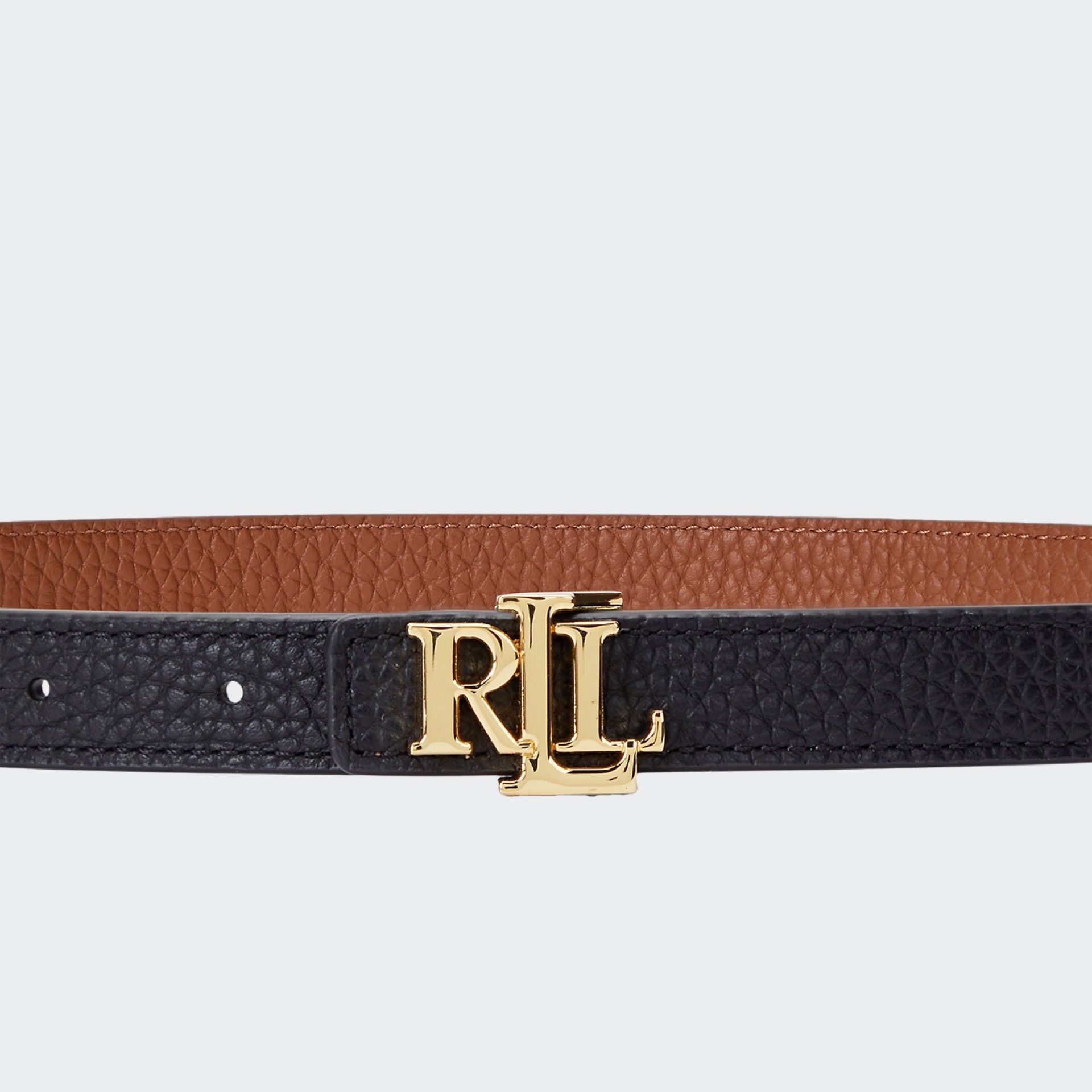 Ceinture slim réversible Ralph Lauren