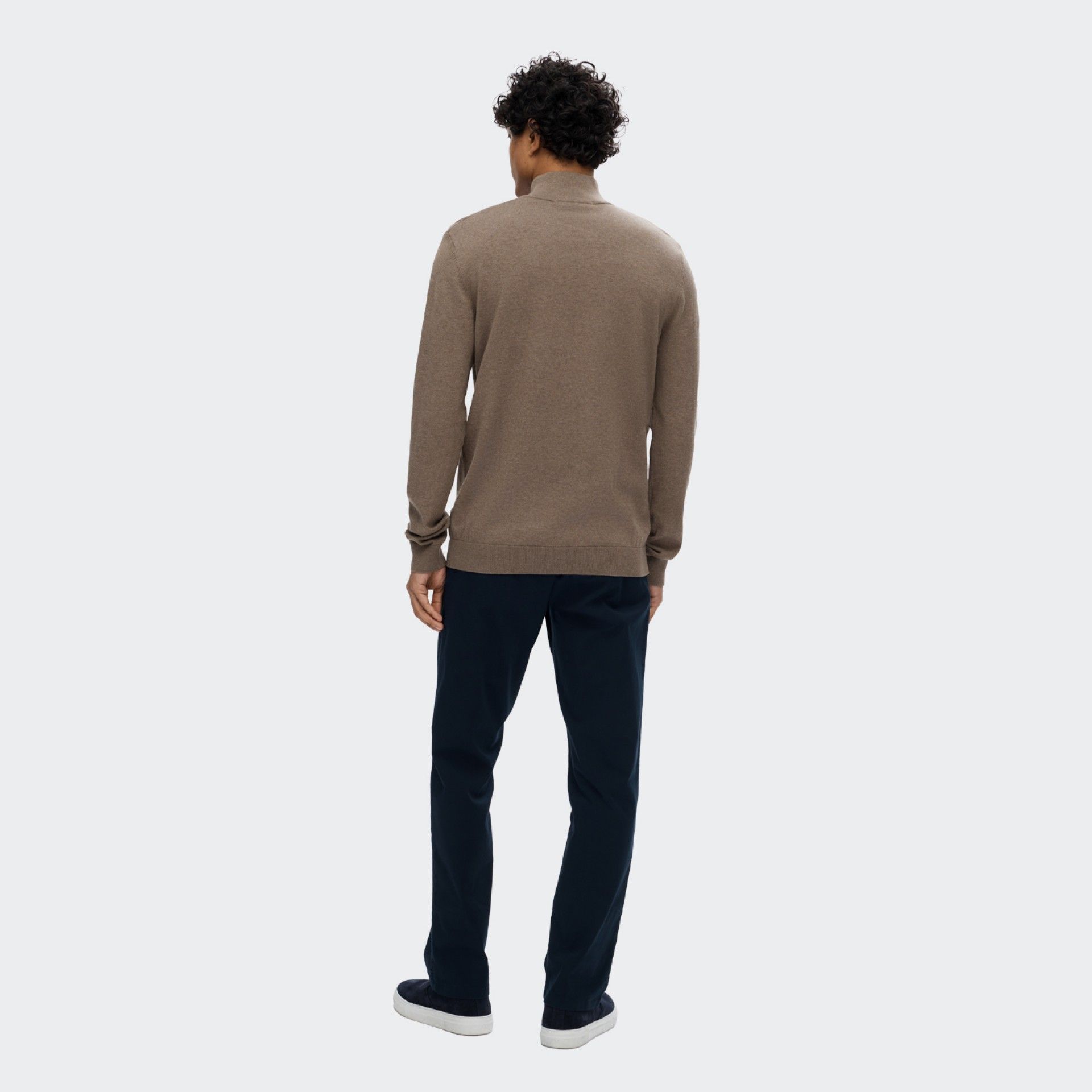 Suéter de cuello alto con cremallera SLHBERG de Selected Homme