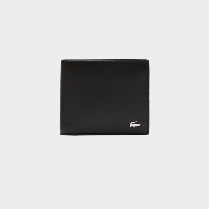 Cartera de piel Lacoste