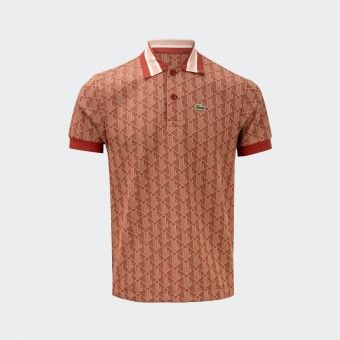 Lacoste Monogram Jacquard Polo Shirt 