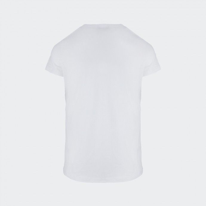 Camiseta con detalles de pedrería Fracomina