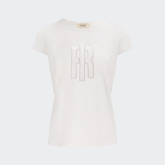 T-Shirt Fracomina Regular Strass