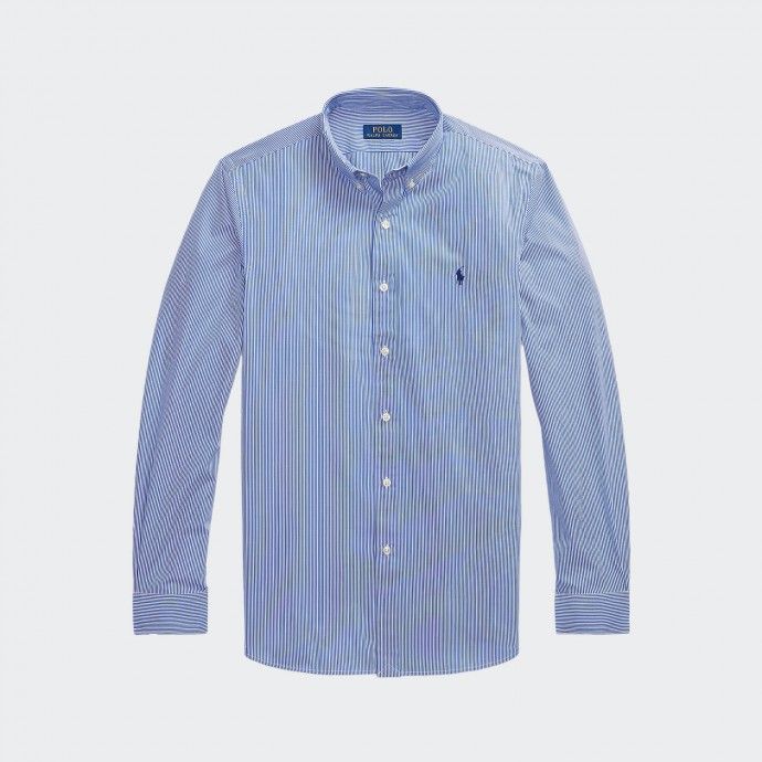 Polo Ralph Lauren Slim Fit Striped Poplin Shirt